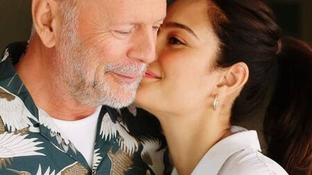 Bruce y Emma Willis. Foto: Instagram/emmahemingwillis