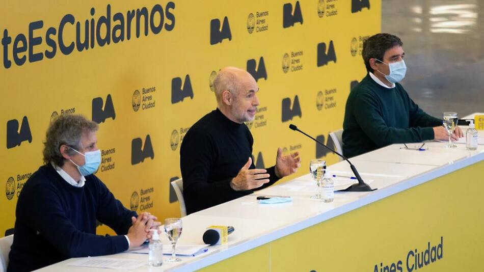 Horacio Rodríguez Larreta y Fernán Quirós, Ciudad de Buenos Aires, NA