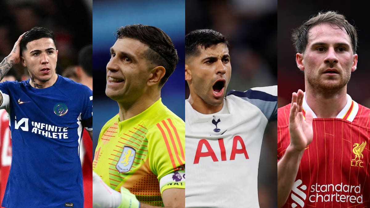 Jugadores argentinos en la Premier
