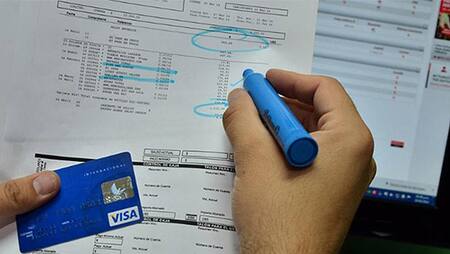 Resúmen de tarjeta de crédito