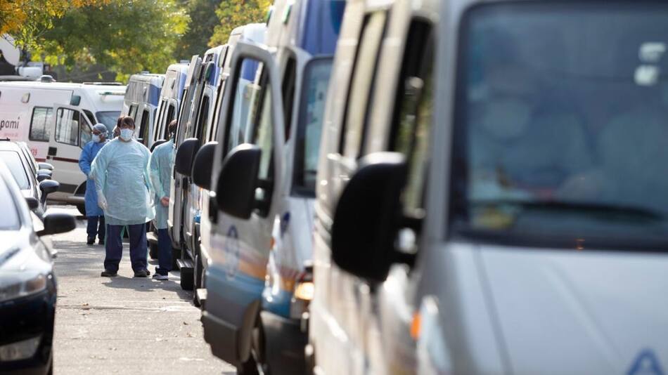 Vehículos del Ministerio de Salud