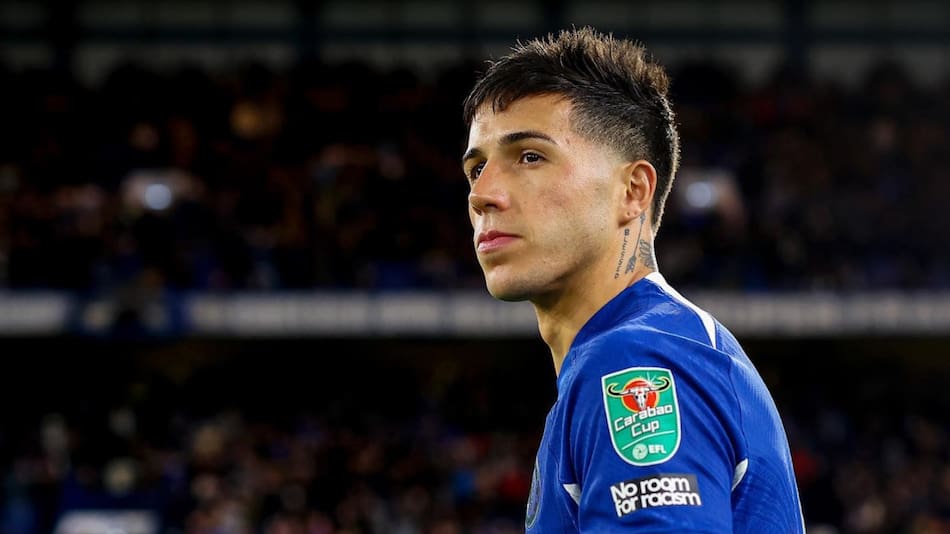 Enzo Fernández, Chelsea. Foto: Instagram @enzojfernandez