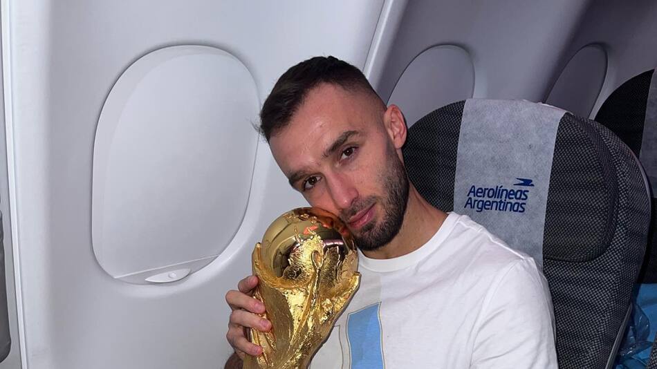 Germán Pezzella. Foto: Instagram @germanpezzella