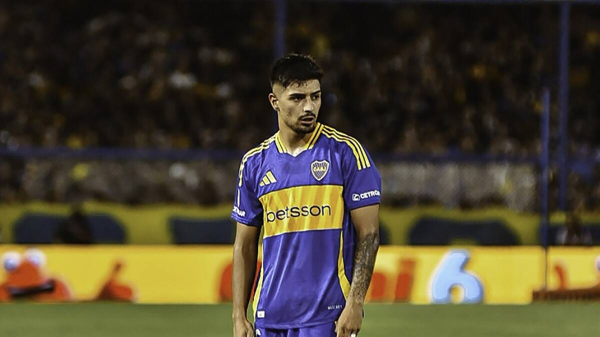 Williams Alarcón; Boca Juniors. Foto: NA.