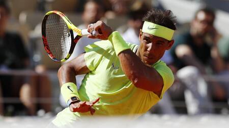Rafael Nadal venció al argentino Londero en Roland Garros, Reuters.