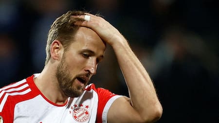 Harry Kane, delantero del Bayern Múnich. Foto: Reuters