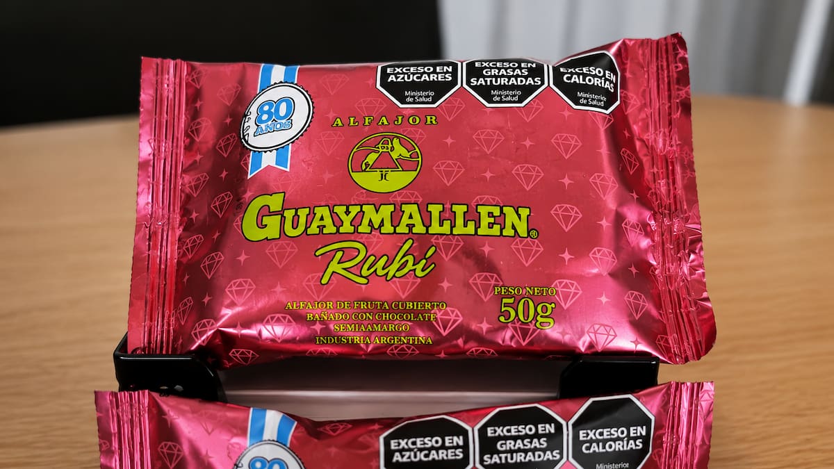 Alfajor Rubí de Guaymallén