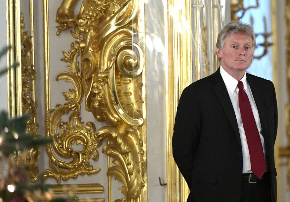 Dmitri Peskov, portavoz del Kremlin. Foto: Reuters.