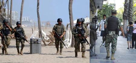 Inseguridad y violencia en Acapulco - México - Policías