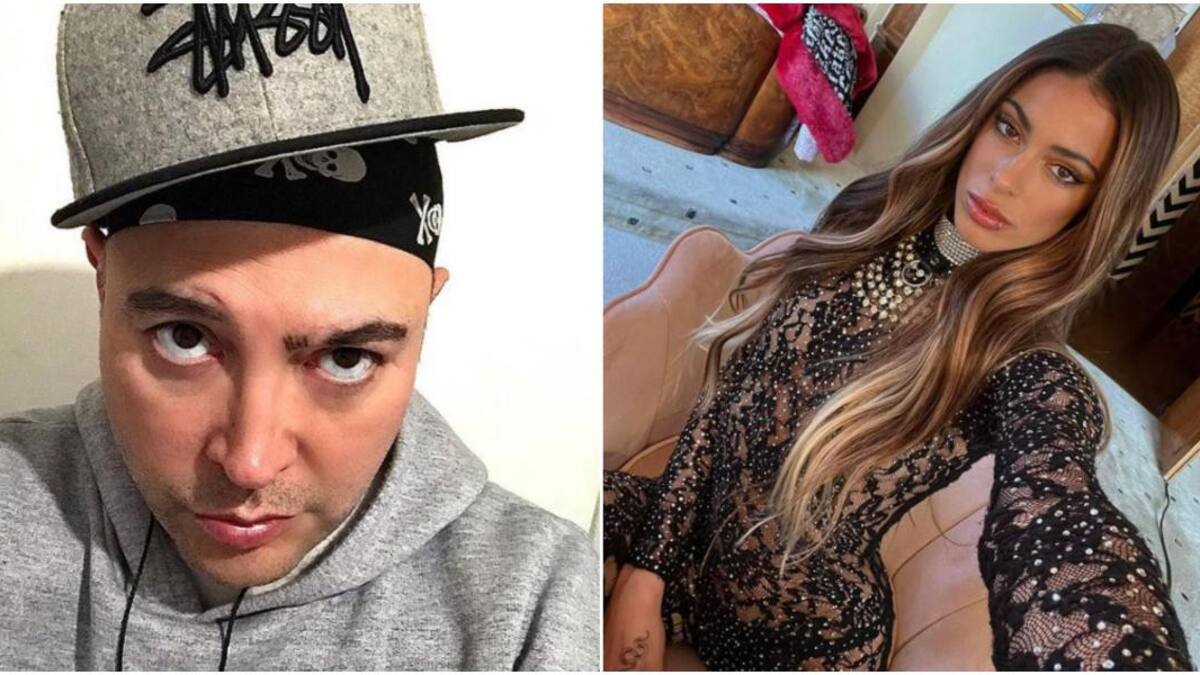 Leo García contra Tini Stoessel. Fotos: redes sociales.