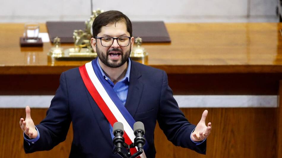 Gabriel Boric, presidente de Chile. Foto: REUTERS