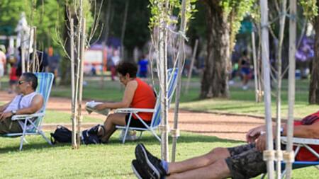 Clima primaveral. Foto: NA.