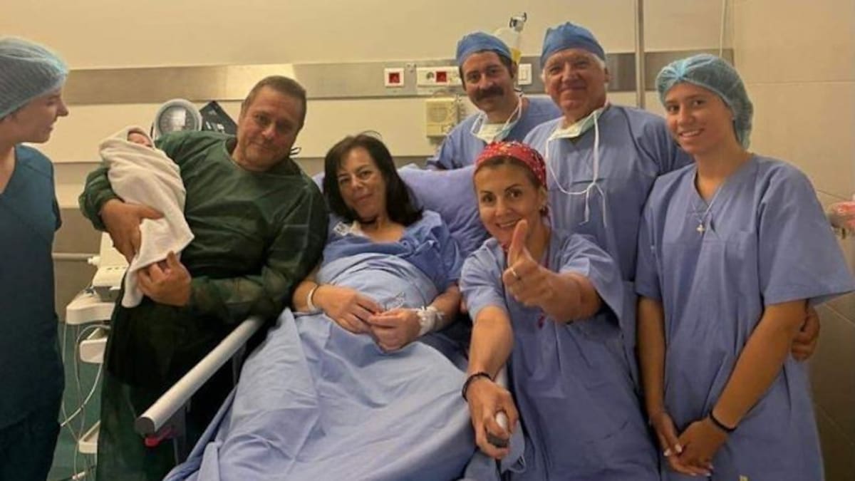 Christina Rapti-Tzelepi dio a luz una nena con un embrión que había congelado hace 22 años.