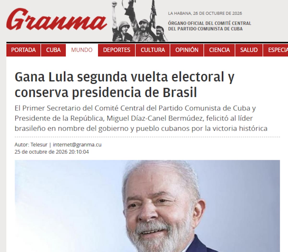 Elecciones en Brasil.