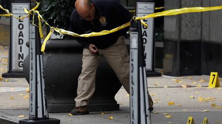 Investigación por el crimen de Brian Thompson, CEO de UnitedHealthcare. Foto: REUTERS.