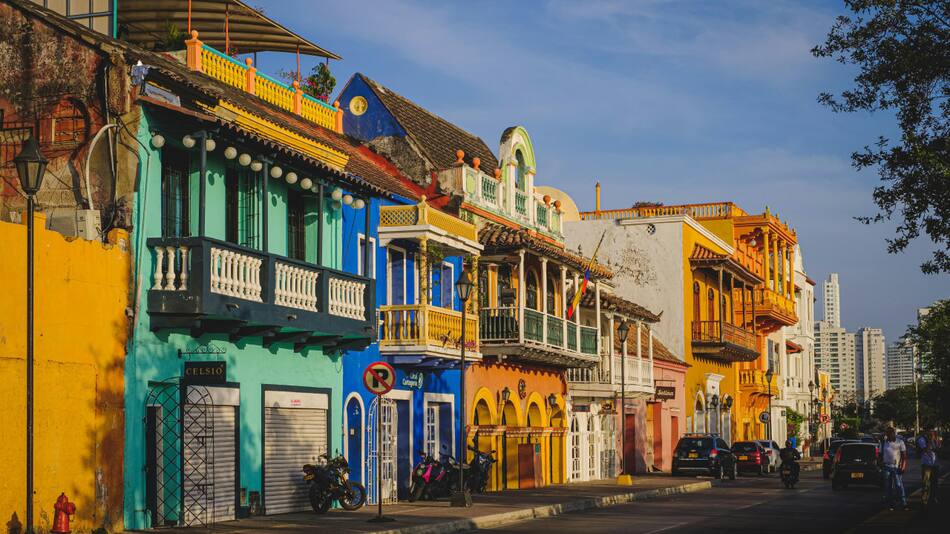 Calle de Cartagena, Colombia. Foto: Unsplash