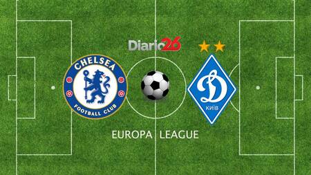 Europa Laeague, Chelsea vs. Dinamo Kiev, deportes, fútbol, Diario26