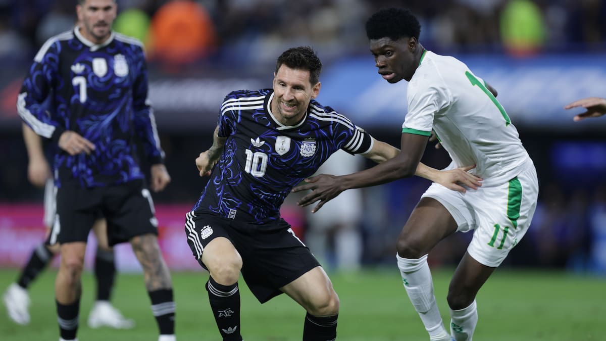 Video: del golazo de tiro libre de Nico Paz al descuento de Mauritania, los goles en el triunfo de la Selección Argentina
