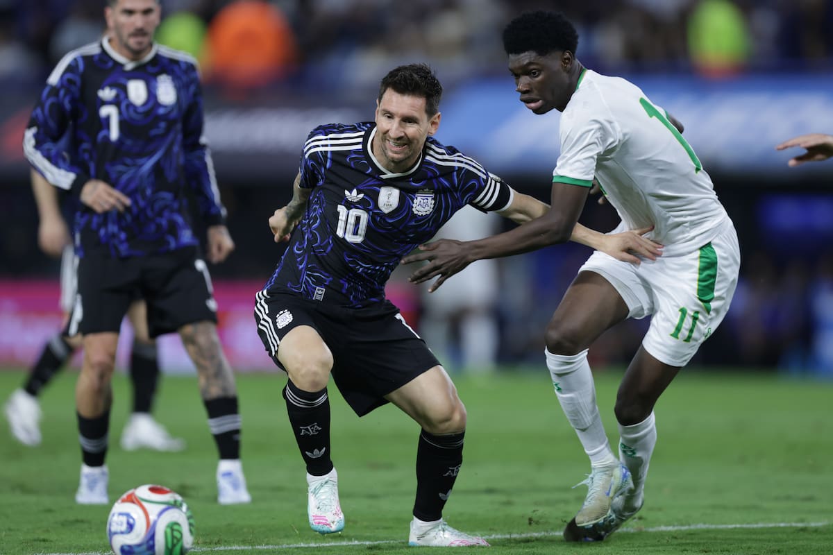Argentina le ganó a Mauritania por 2 a 1
