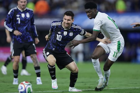 Argentina le ganó a Mauritania por 2 a 1