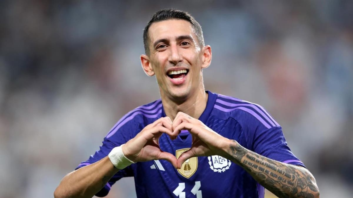 Amistoso Selección Argentina vs. Emiratos árabes, Di María, EFE