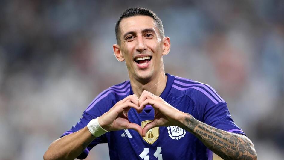 Amistoso Selección Argentina vs. Emiratos árabes, Di María, EFE