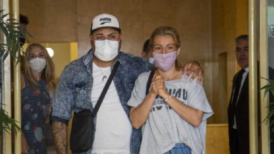 Madre y el padre de Lucas González