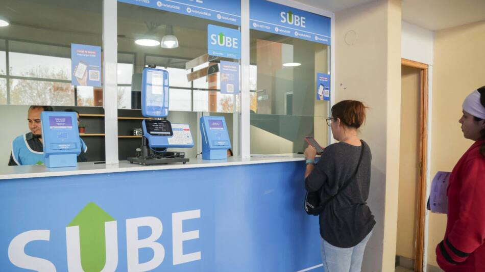 Tarjeta SUBE. Foto: NA
