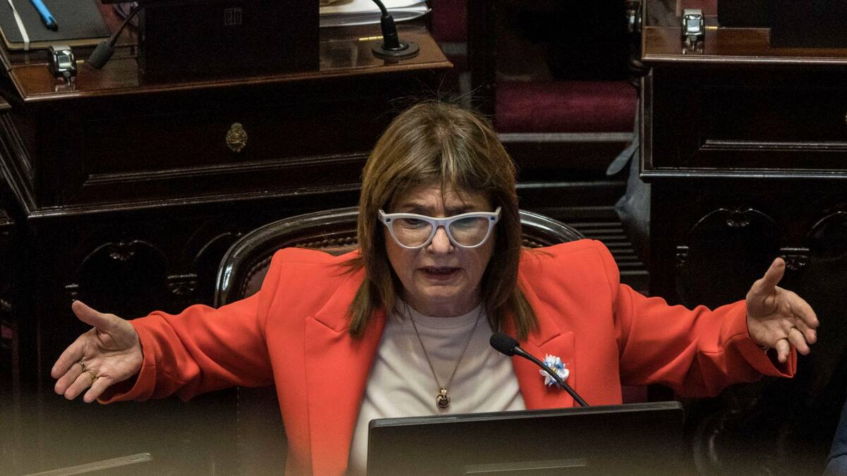 Patricia Bullrich.