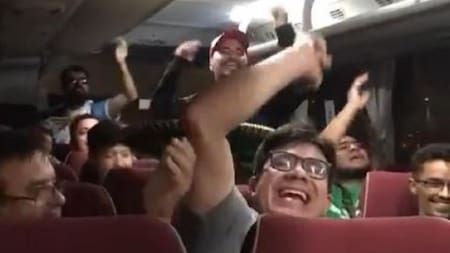 La polémica canción de los mexicanos en contra de Argentina. Foto: captura de video.