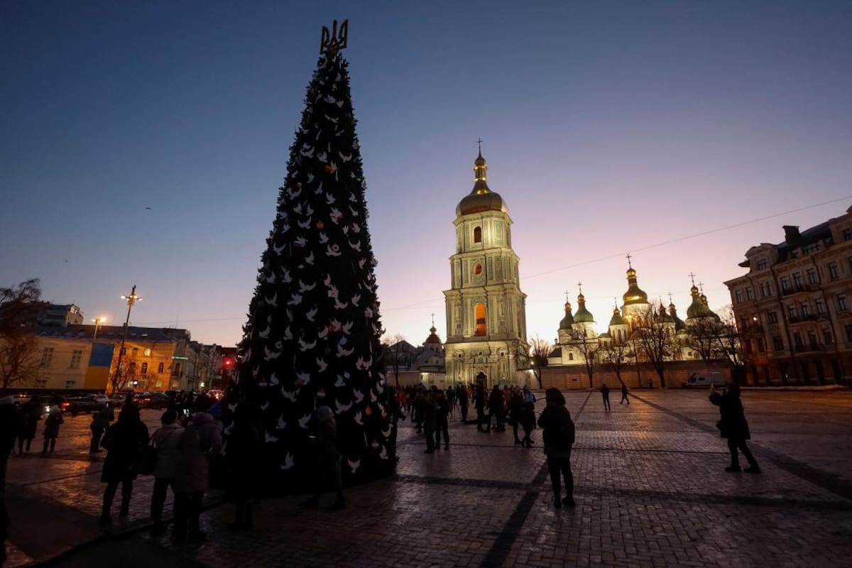 Navidad en Ucrania, Reuters