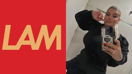 Morena Rial contra LAM. Foto: Redes Sociales/ ElEjercitoDeLAM - moreerial.