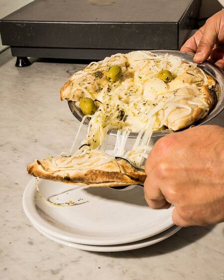 Pizzería Los Inmortales. Foto Instagram.