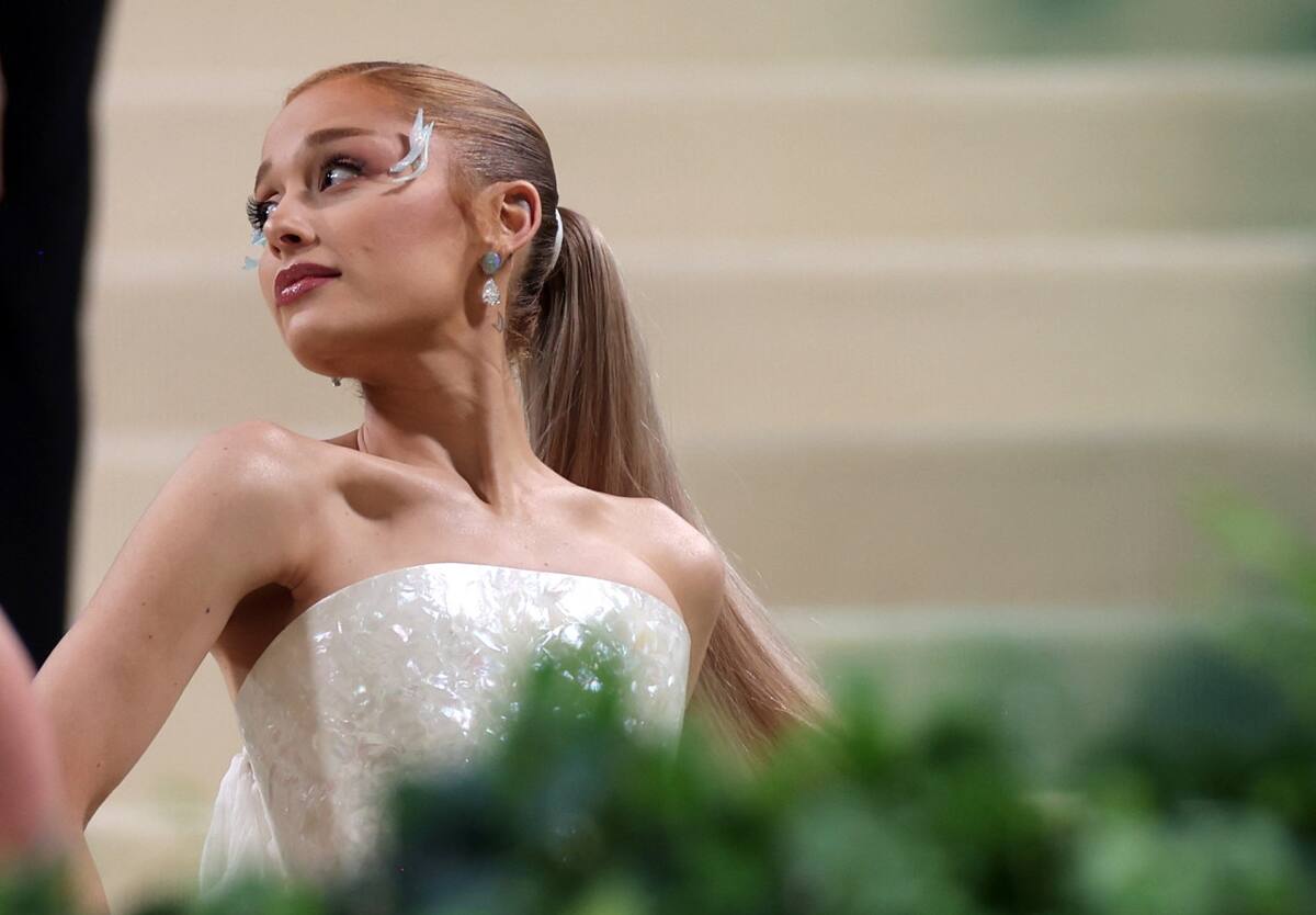 Ariana Grande Met Gala. Foto: Reuters.