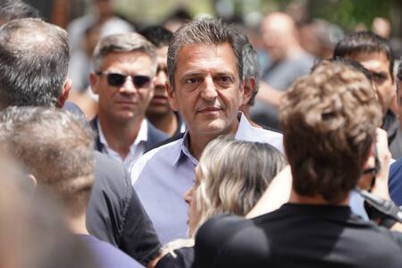 Balotaje 2023, Votó Sergio Massa. Foto: Télam