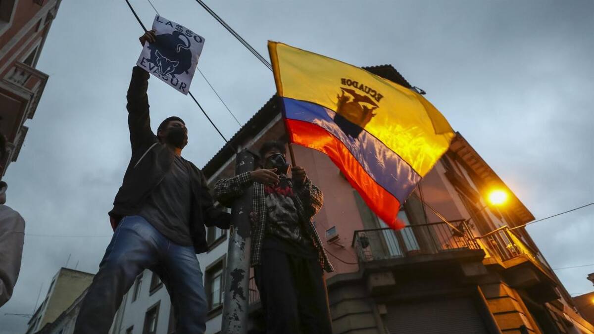 Noveno día de protestas en Ecuador: EFE