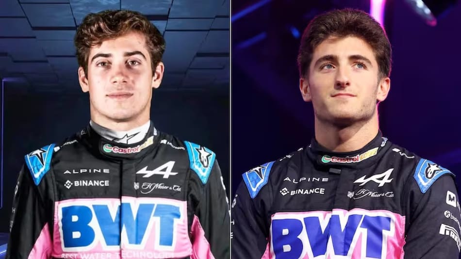 Franco Colapinto y Jack Doohan. Foto: X @colapintof1ar.