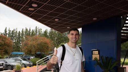 Emiliano "Dibu" Martínez. Foto: X @Argentina.