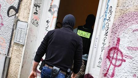 Allanamientos en Alemania en las casas de integrantes de Hamás. Foto: EFE.