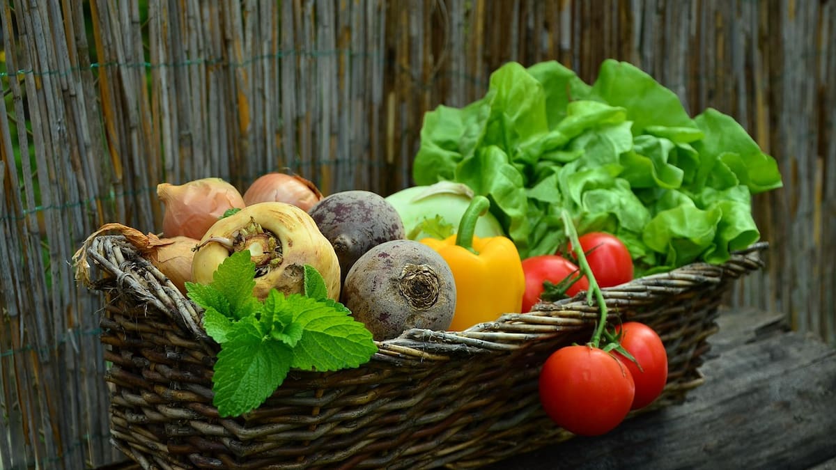 Frutas y verduras.