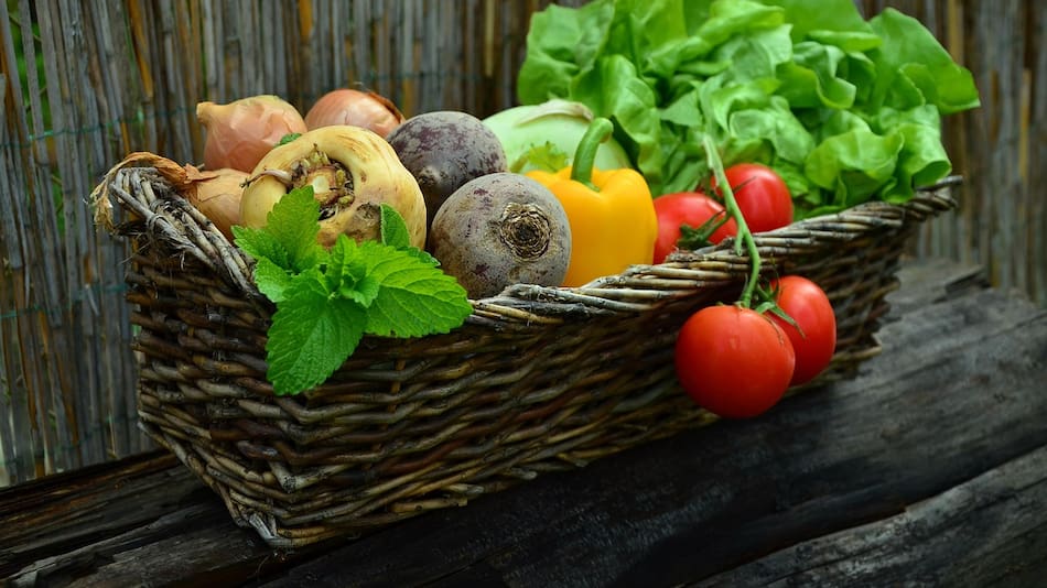 Frutas y verduras.