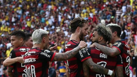Flamengo vs Paranaense, Copa Libertadores. Foto: EFE