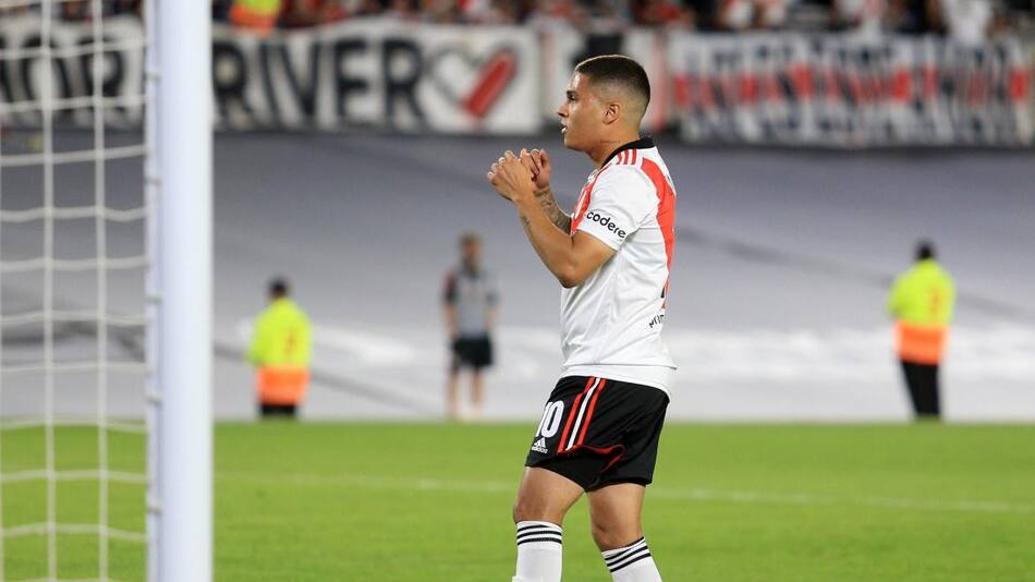 Juanfer Quintero, River. Foto: NA.