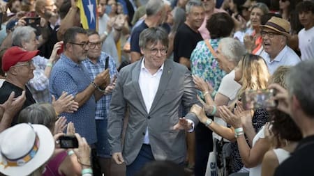 Carles Puigdemont. Foto: EFE.