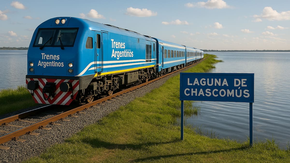 Cómo llegar a la Laguna de Chascomús en tren: la escapada de fin de semana a 120 km de la Ciudad de Buenos Aires