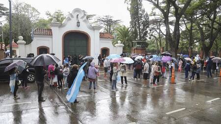 Hipotecados por créditos UVA, protesta frente a Quinta de Olivos, Foto NA