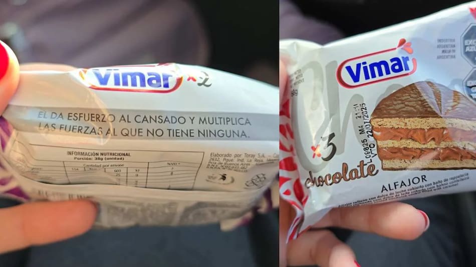 Alfajor Vimar. Foto: infokioscos.