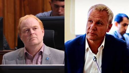 Rojo Edwards y Felipe Kast, senadores chilenos que no pudieron ingresar a Venezuela. Fotos: Instagram.