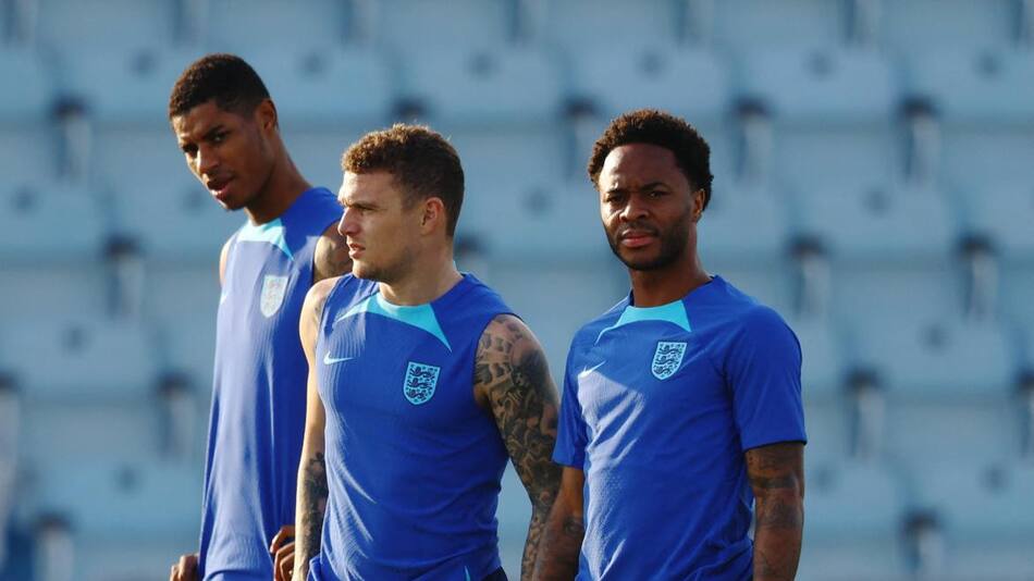 Selección de Inglaterra. Foto: Reuters.