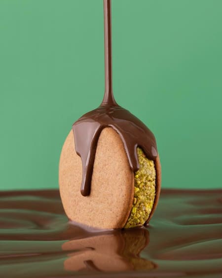 Alfajor de chocolate Dubai de Havanna.